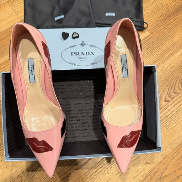 Prada Calzature Donna Vernice Bocche shoes - Picture 3 of 15